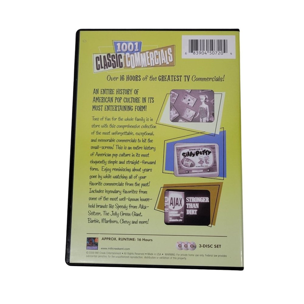 1001 Classic Commercials Andy Griffith Show Beverly Hillbillies DVDs Lot Of 3 - Picture 13 of 16